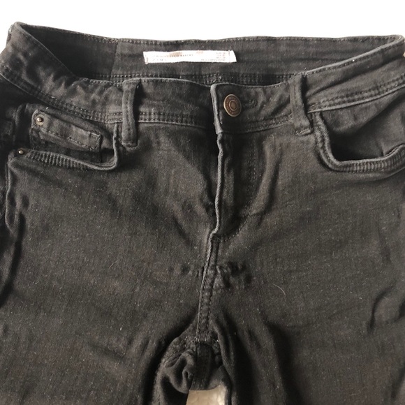 Zara  Black stretchy jeans - Picture 3 of 5